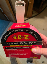 2 rolls fire tape. $55