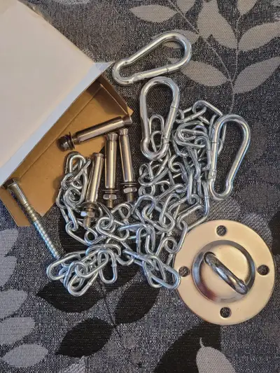 Un ensemble d'accessoires de chaise suspendue  de balançoire cro, View more