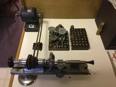 Looking to buy watchmaking tools, lathes, cleaning machines, staking sets, jeweling set, etc. Will p...