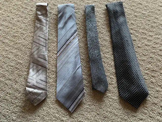 Men's Ties - Grey in Men's in St. Albert - Image 4