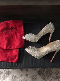 Ladies Christian Louboutin Shoes with dust bags. Fits size 10. 