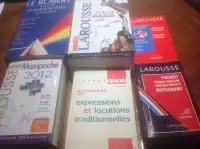 Livres scolaires : Dictionnaires variés Robert et Larousse