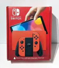 NEW Open Box Nintendo Switch OLED Mario Red Edition