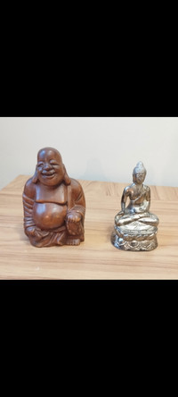 2 Buddha Statues!  Laughing Buddha and Incense holder! $15 each