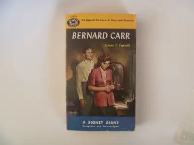BERNARD CARR by James T. Farrell (1951 Paperback), View more