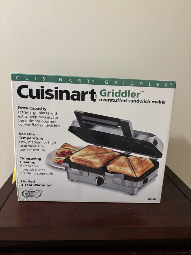 Cuisinart Griddler (Sandwich Maker) in Other in Strathcona County