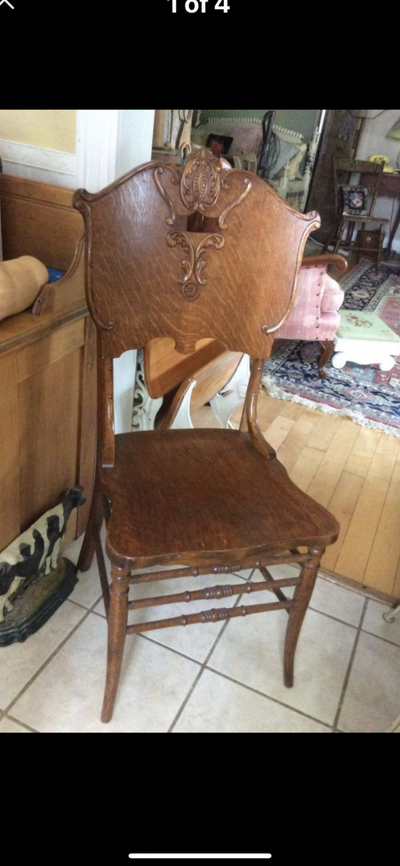 Collection of vintage chairs, View more