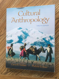 Cultural Anthropology – Carol R. Ember and Melvin Ember