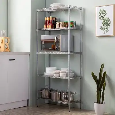 75*35*150 cm Heavy-Duty 5-Tier Height Adjustable Rack , View more