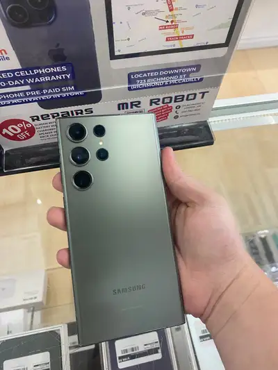 Samsung S23 Ultra – Green – 256GB – Must See Deal!, View more