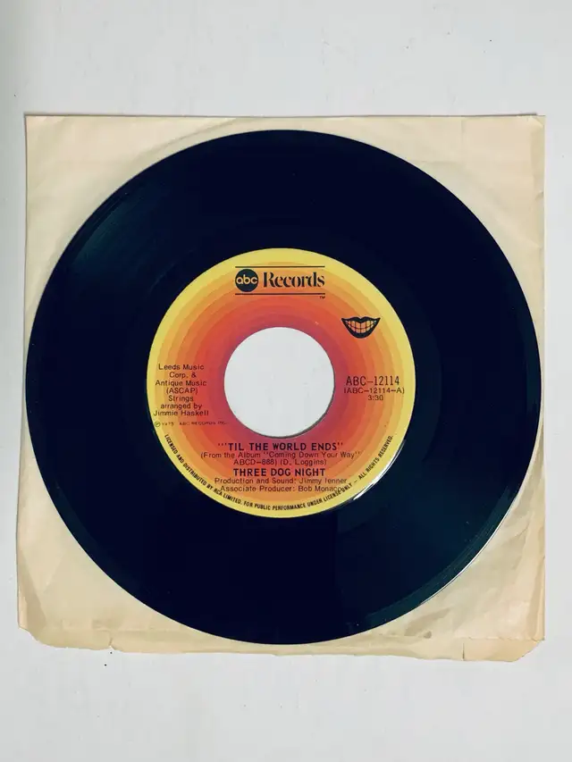 Three Dog Night - ‘Til the world ends (7” Vinyl)