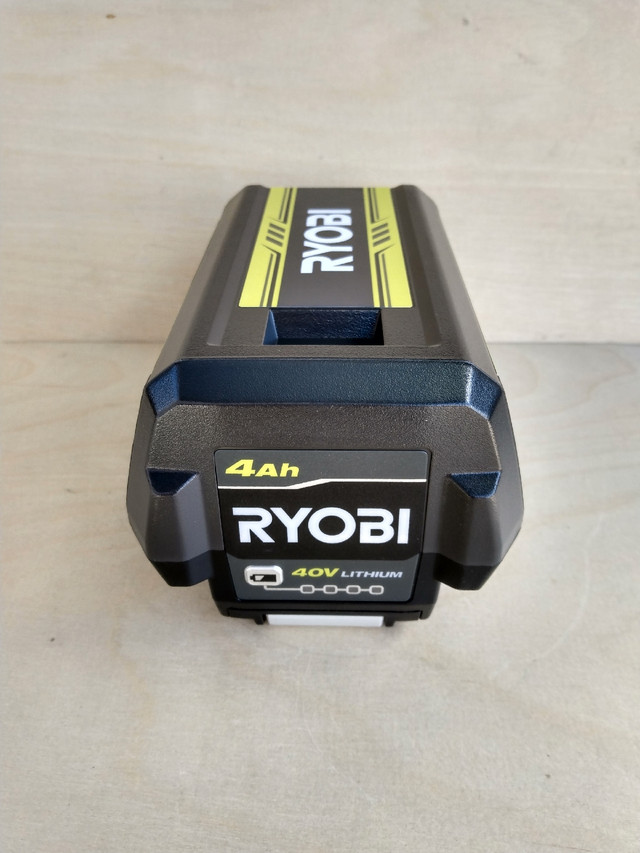 NEW! RYOBI 40V Lithium-Ion 4 Ah High Capacity Battery | Outdoor Tools &  Storage | City of Toronto | Kijiji
