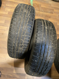 Two Nokian WRG3 185/65R15 winter tires 