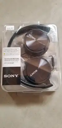 New Sony  ZX Series Stereo Over-Ear Headphones .