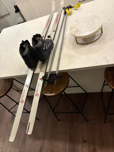 cross country ski set 170cm 37 boots , View more