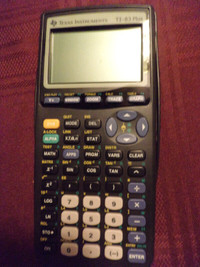 Graphing Calculator-Texas Instruments, 3 Scientific Calculators