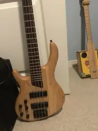 Cort B4 Left Handed Bass with Typhoon Amplifier
