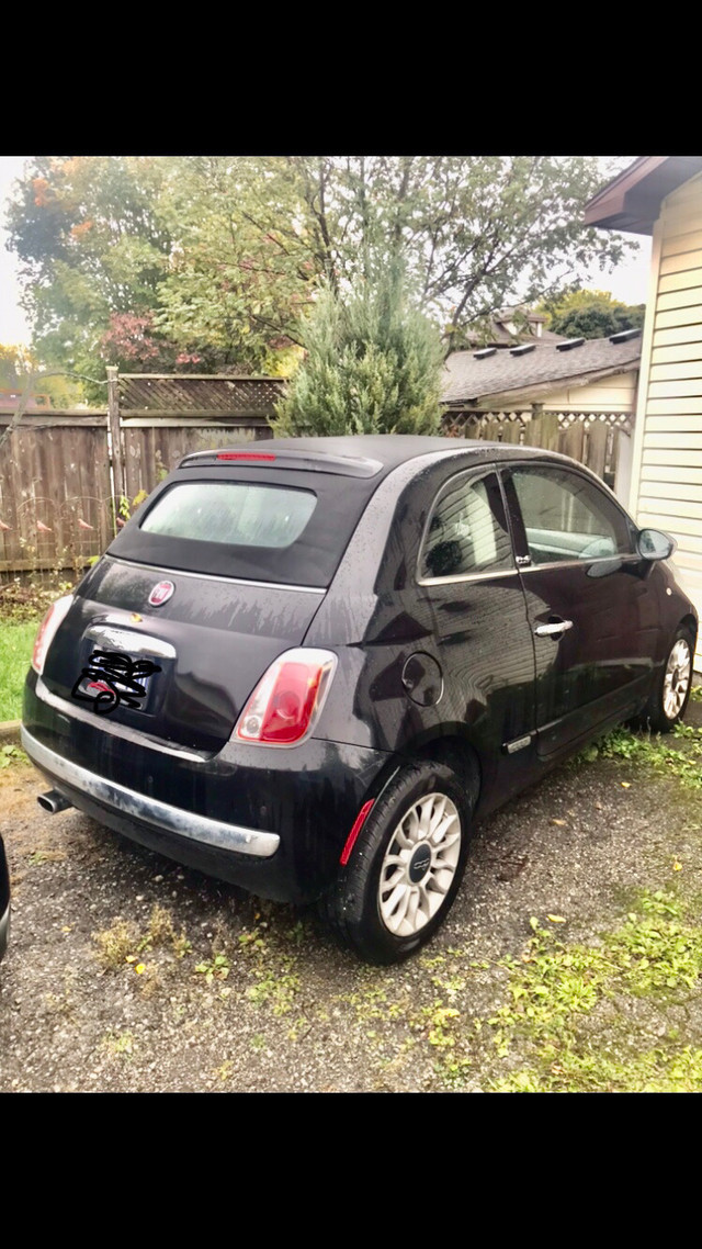 2012 convertible Fiat 500c in Cars & Trucks in St. Catharines - Image 2