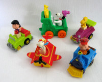 JOUETS 1989 MCDONALD'S PEANUTS HAPPY MEAL TOY LOT