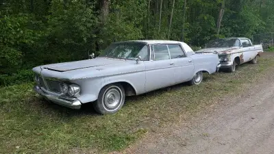 1962 Imperial LeBaron Project to finish Complete Very solid All brakes done 413 engine running stron...