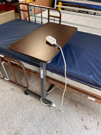 Medline hospital bed table new unopened box 
