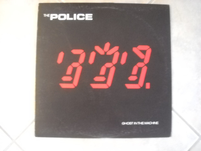 The Police /Ghost in the machine (pochette de vinyle + sleeve) dans Art et objets de collection  à Saguenay