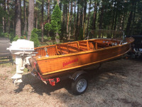 1959 'Handy Boy' Peterborough Cedar Strip Boat