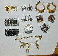 Vintage Jewelry (Beaucraft, West Germany, Celluloid, Sterling, )