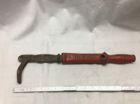 Antique NOS ETF Tool Cast Iron 3775 Forged Steel Nail Puller