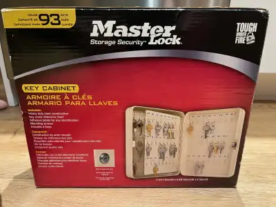 93 Master Lock Key Cabinet Storage Security Box For Keys, View more