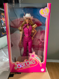 Barbie movie western in box