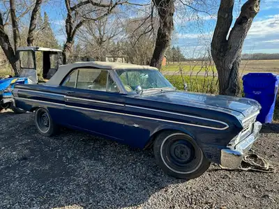64 Ford Falcon 2 door convertable been in storage for 40 years . 260 V8 seized . All original Rust i...