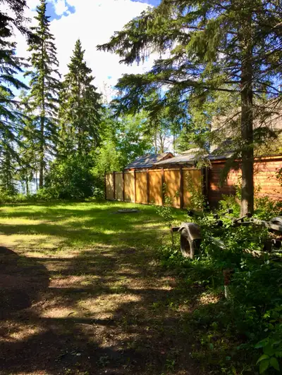 Prime flat serviced lot slopes down to beach and water at Indian Point, TURTLE LAKE, SASK. Nestled i...