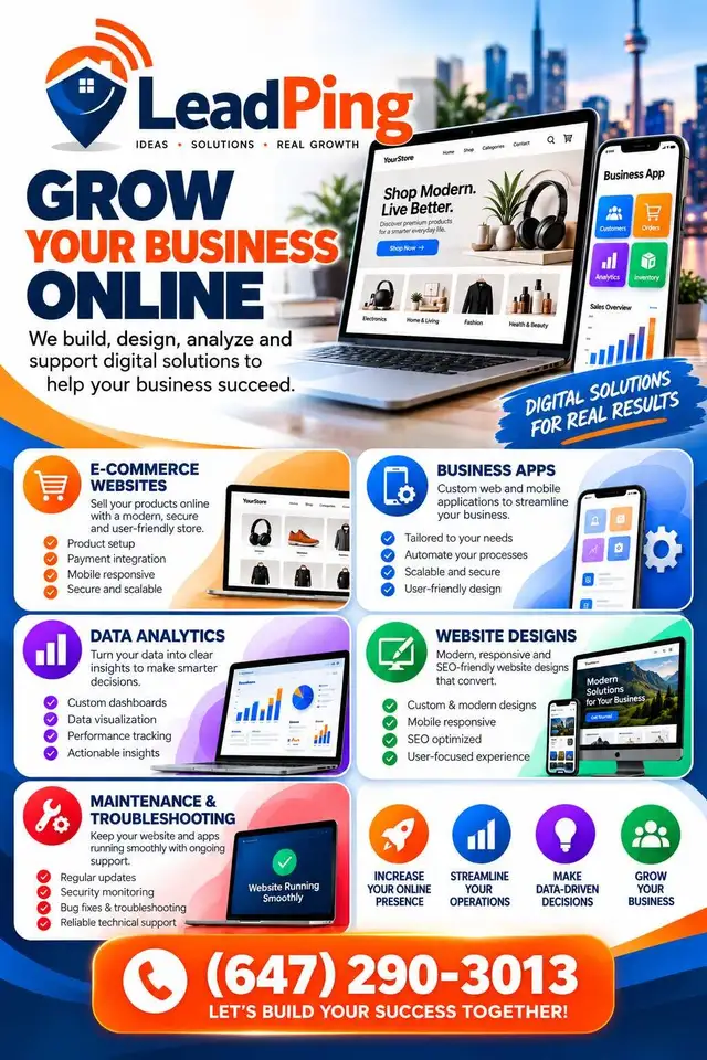 Ready to grow your business online? 