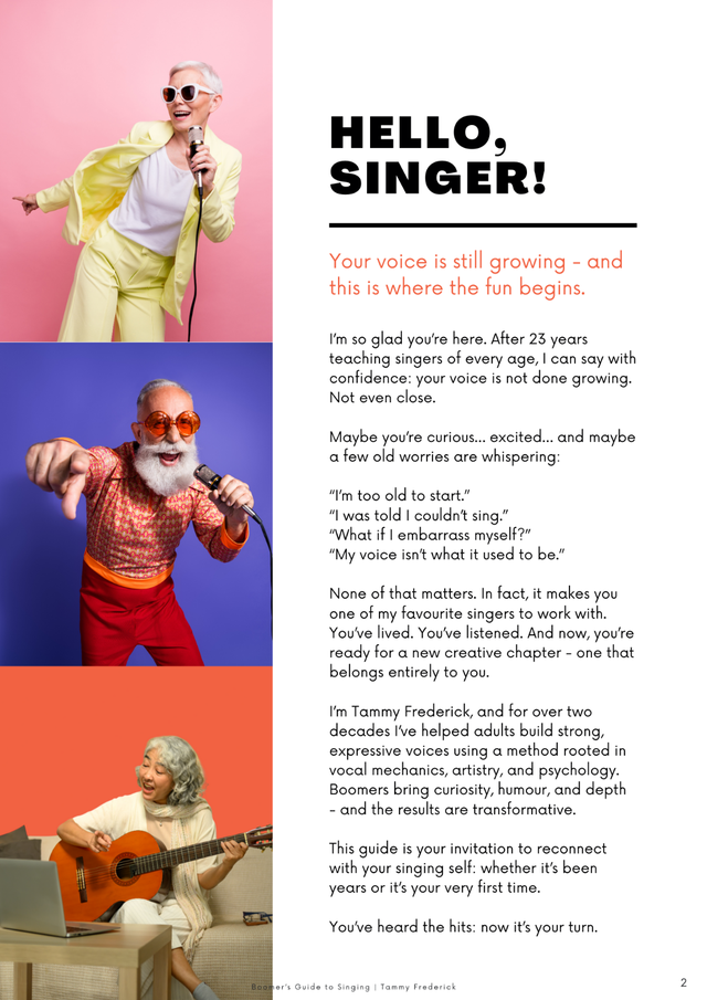 The Curious Boomer’s Guide to Singing — FREE Download64656293973890123