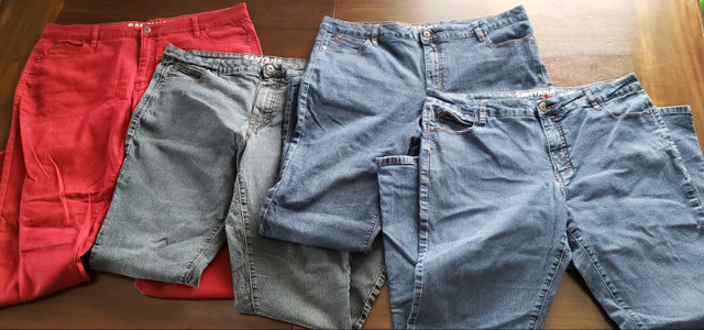 Set of 4 Santana Jeans and 4 Denver Hayes shorts Size 18 in Women's - Bottoms in Brantford