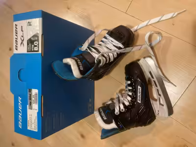 Patins en excellent état car ils n'ont été utilisés qu'une fois. Les jumeaux sont trop grands mainte...