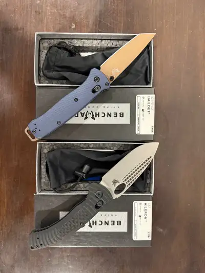 Brand new benchmade knives NIB, View more