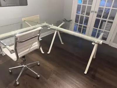 structube glass desk, View more