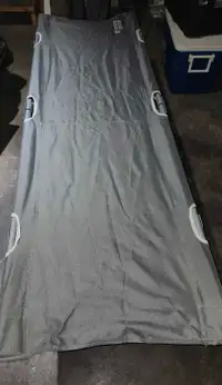 3 folding camping cots.