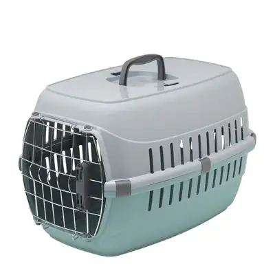 Cage de transport pour chat en plastique résistant