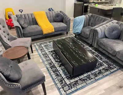 3+2+1 Sofa Set | Branded Ausome Quality | Pure Fabric Must Have , View more