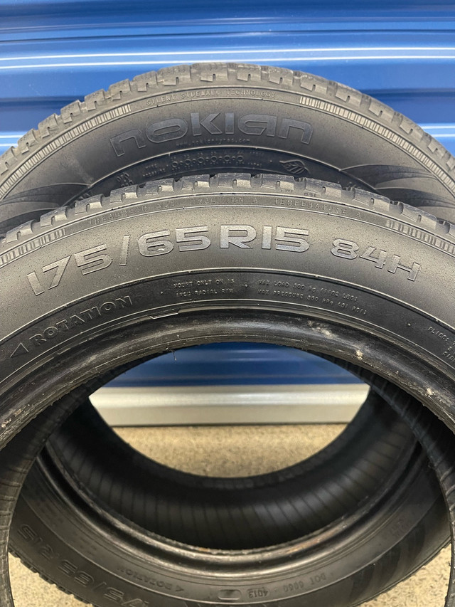 Pair. 175/65R15 84H Nokian WR G3 (Directional).  in Tires & Rims in Mississauga / Peel Region - Image 3