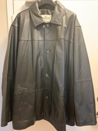 Mens leather jacket 