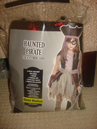 Halloween costume, Haunted Pirate, child medium