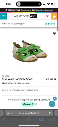 BNWT. Star Wars toddler shoes 