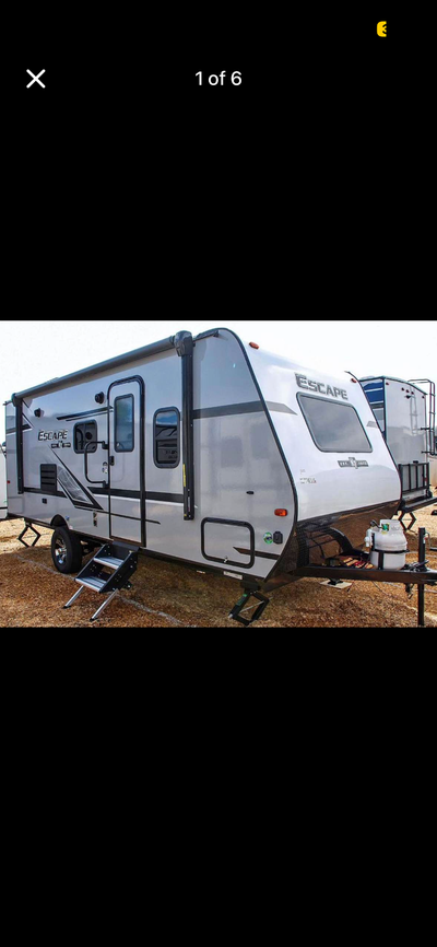 ☀️ 2020 Escape E201BH ☀️ travel trailer in great condition, lightly used. ✅ Sleeps 6 (Murphy bed + B...