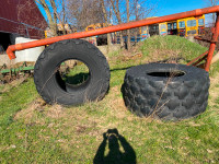 Manure tank tires