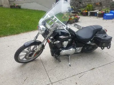2007 Kawaski Vulcan classic in great condition. C/w saddle bags, and cover. only 13500 miles new fro...