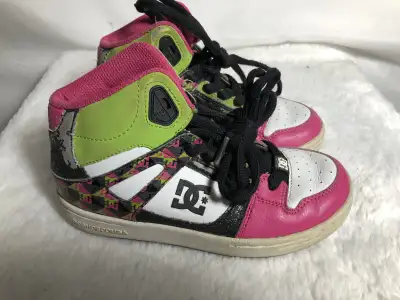 Girls DC Hightops Shoes. Size 1., View more